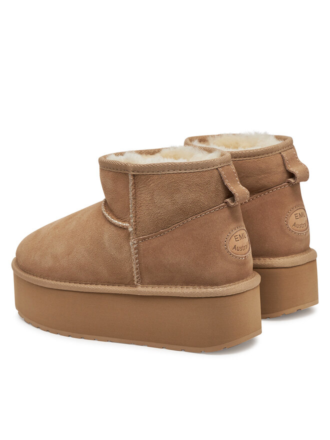 EMU Australia Śniegowce EMU Australia Stinger Micro Flatform W13082 Beżowy