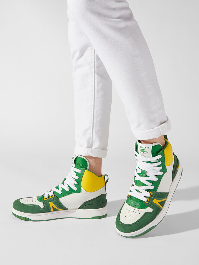 Lacoste Sneakersy Lacoste L001 Mid 123 1 Sma 745SMA0027082 Zielony