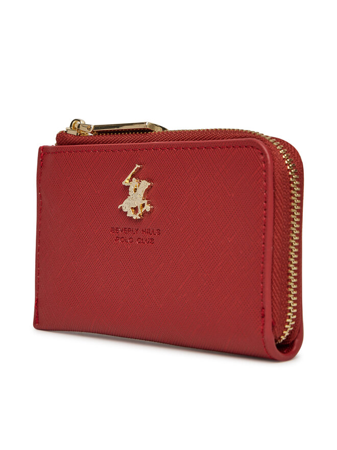 Beverly Hills Polo Club Жіночий гаманець Beverly Hills Polo Club BHPC-W1-001-SS25 Червоний