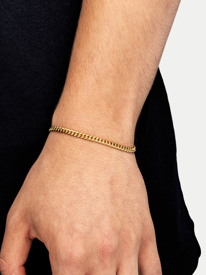 ICED STUFF Bracciale ICED STUFF Miami Cuban Link Oro