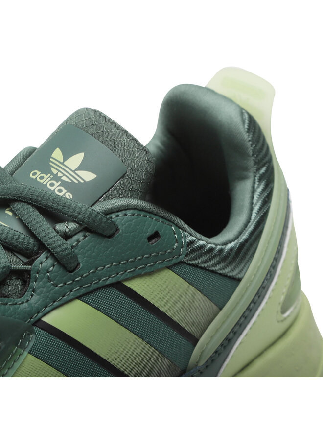 アップです。 Sneakersy adidas Zx 1K Boost 2.0 GW6797 Zielony | eobuwie.com.pl
