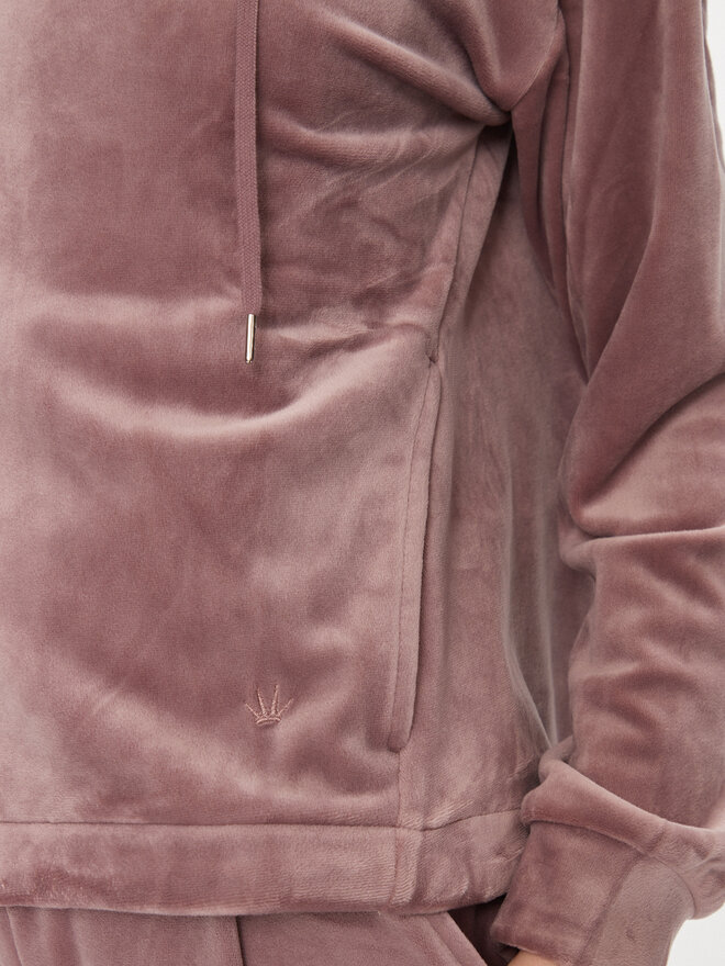 Triumph Triumph Jopa Cozy Comfort Velour Zip Jacket 10216555 Rjava Regular Fit