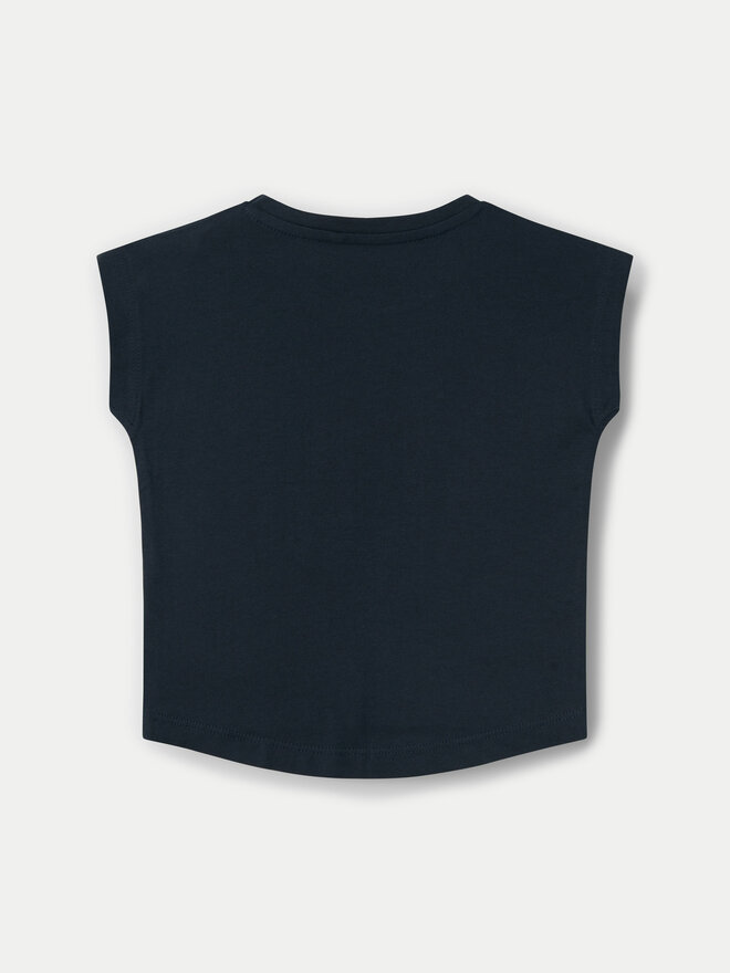 NAME IT NAME IT T-Shirt Vigea 13228175 Dunkelblau Regular Fit