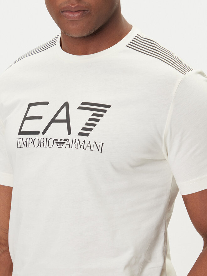 EA7 Emporio Armani EA7 Emporio Armani Camiseta 7M000961 AF10375 U1105 Beis Regular Fit