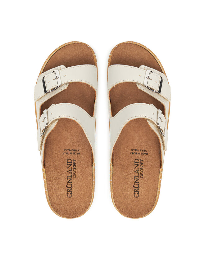 Grünland Pantoletten Grünland Moll CE0241 Écru