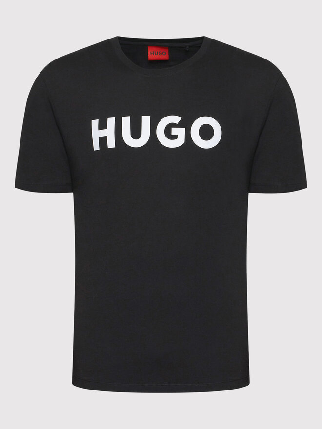 HUGO Hugo T-Shirt Dulivio 50467556 Μαύρο Regular Fit