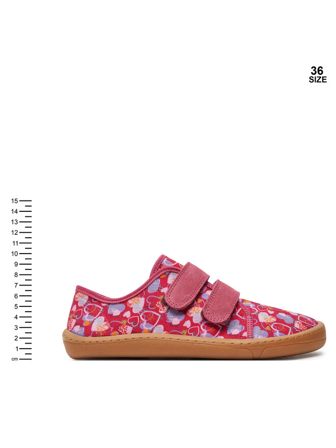 Froddo Papuče Froddo Barefoot Canvas G1700390-2 D Ružičasta