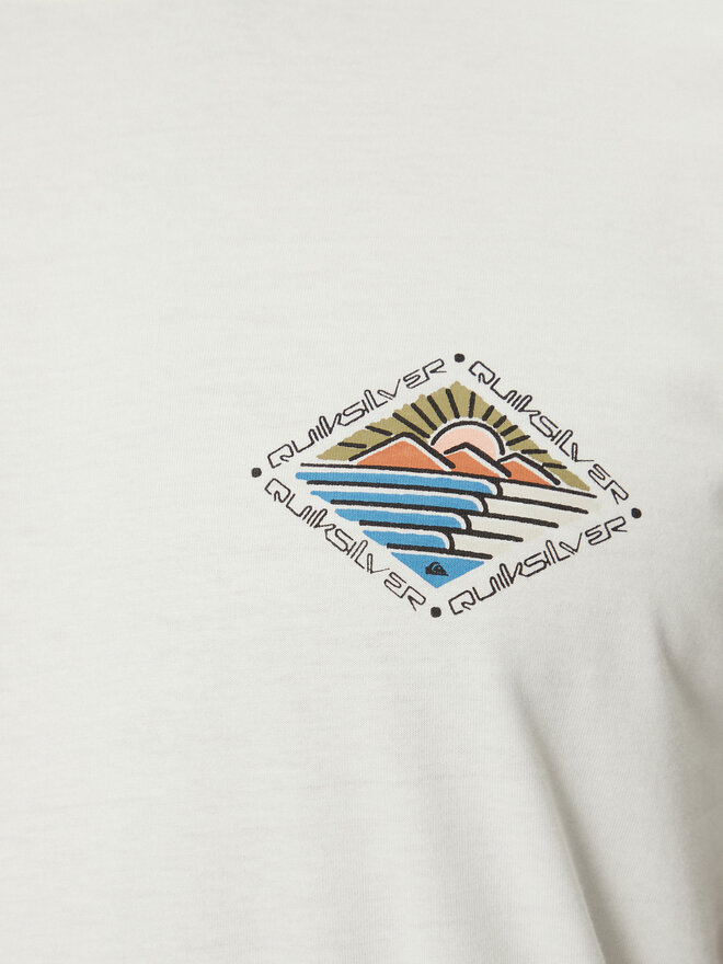 Quiksilver Quiksilver Póló EQYZT08038 Ekru Regular Fit