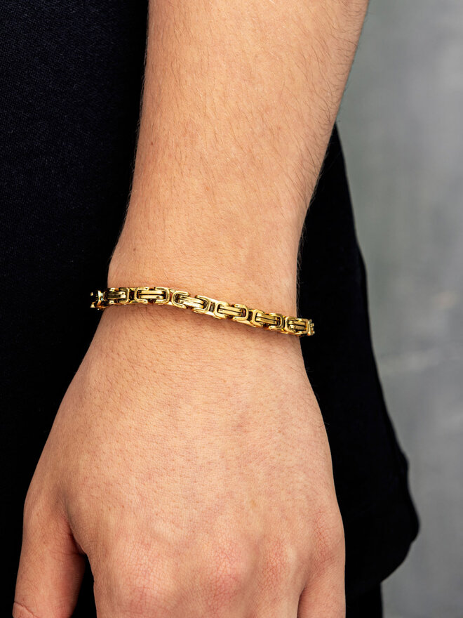 ICED STUFF Náramek ICED STUFF Królewska Zlatá