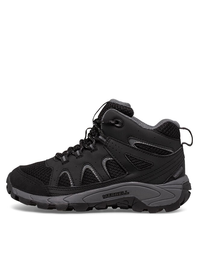 Merrell Туристически Merrell Oakcreek Mid Lace Wtrpf Mk265426 Черен