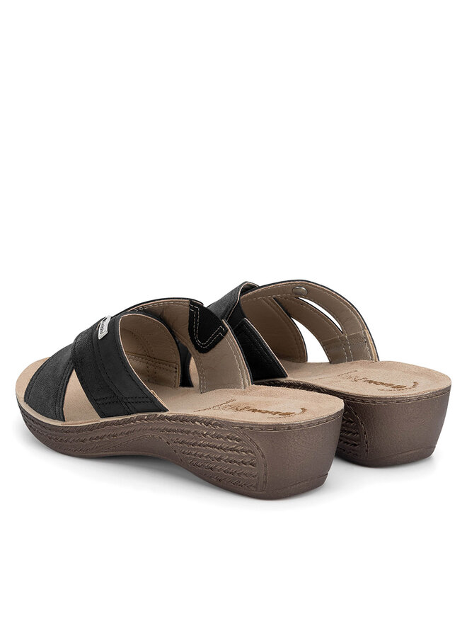 Inblu Klapki Inblu GL170100 Czarny