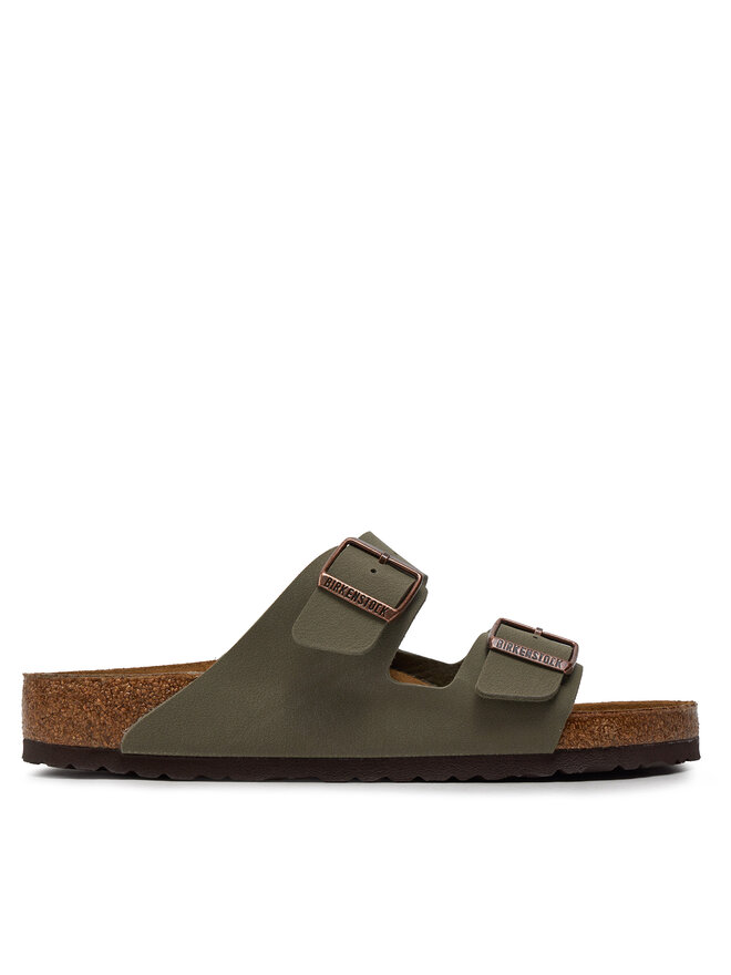 Birkenstock Iešļūcenes Birkenstock Arizona Birko-Flor nubuk 0151211 Pelēks