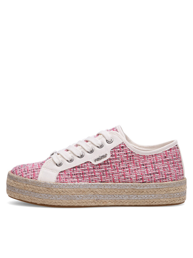 Rieker Sneakers Rieker 94000-31 Rosa
