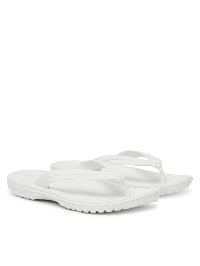 Crocs Zehentrenner Crocs Crocband Flip 11033 Weiß