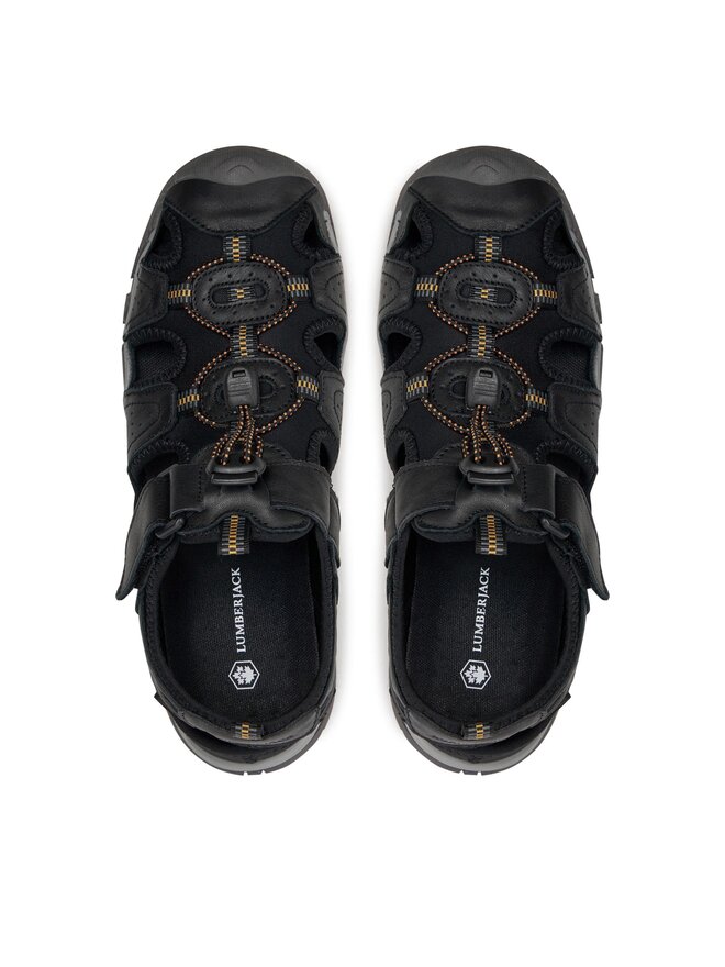 Lumberjack Szandál Lumberjack Hoover SMI5206-001-Q15 Fekete
