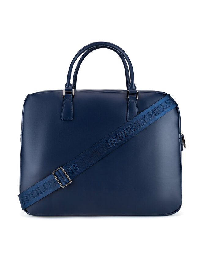 Beverly Hills Polo Club Brašna na notebook Beverly Hills Polo Club BHPC-L-016-07 Tmavomodrá