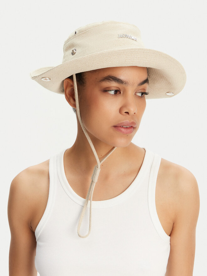 JACQUEMUS Kapelusz JACQUEMUS 25E255AC7215113 Beżowy