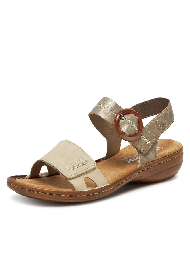 Rieker Sandalen Rieker 608Z3-60 Beige