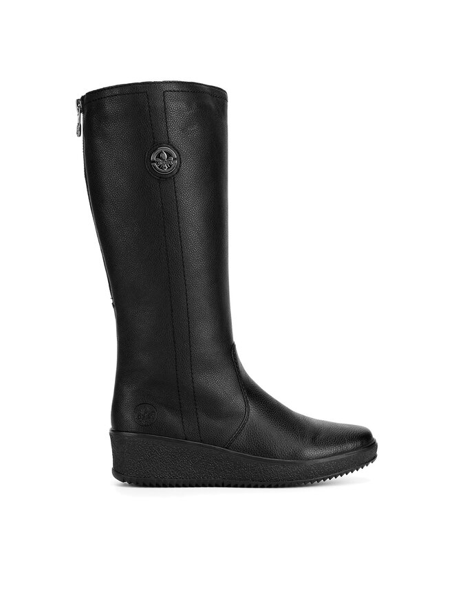 Rieker Μπότες Rieker Y4470-01 Μαύρο