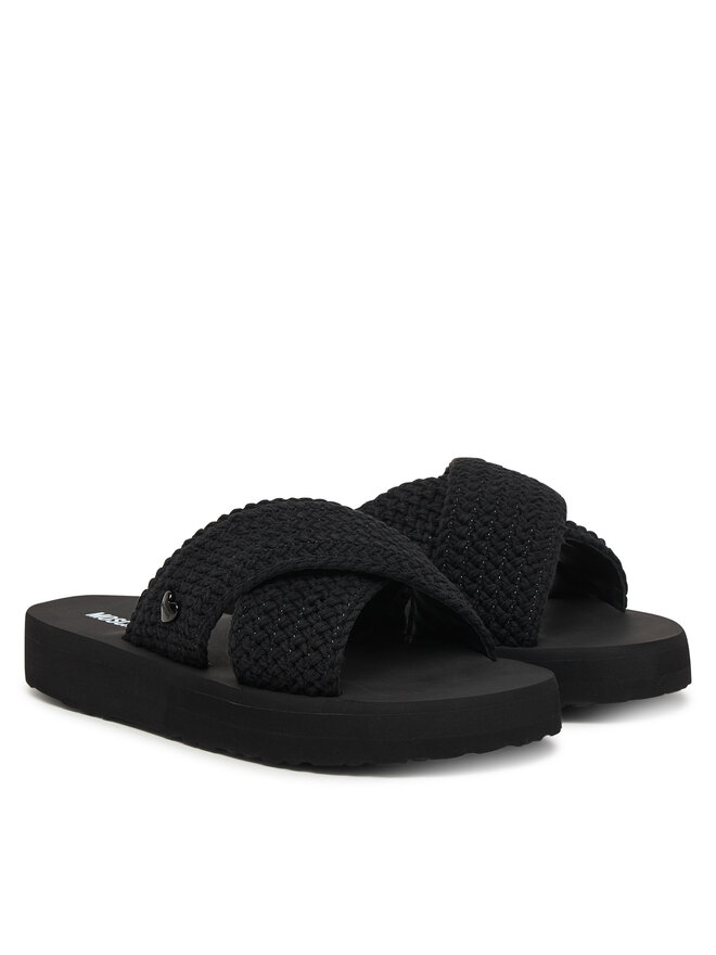 LOVE MOSCHINO Pantoletten LOVE MOSCHINO JA28324G0OJQC000 Schwarz