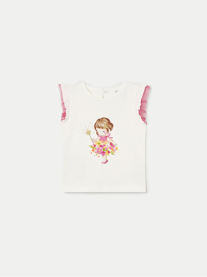 Mayoral Mayoral T-Shirt 1005 Weiß Regular Fit