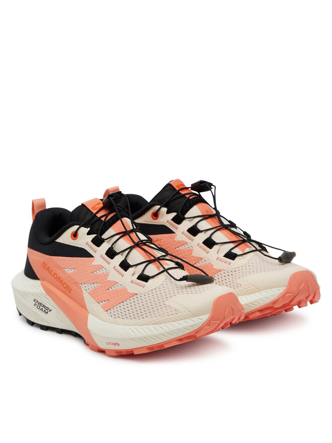 Salomon Buty do biegania Salomon Sense Ride 5 L47808700 Pomarańczowy