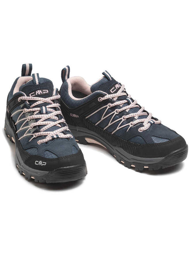 CMP Botas de trekking CMP Rigel low Trekking Shoe kids Wp 3Q54554J Azul marino