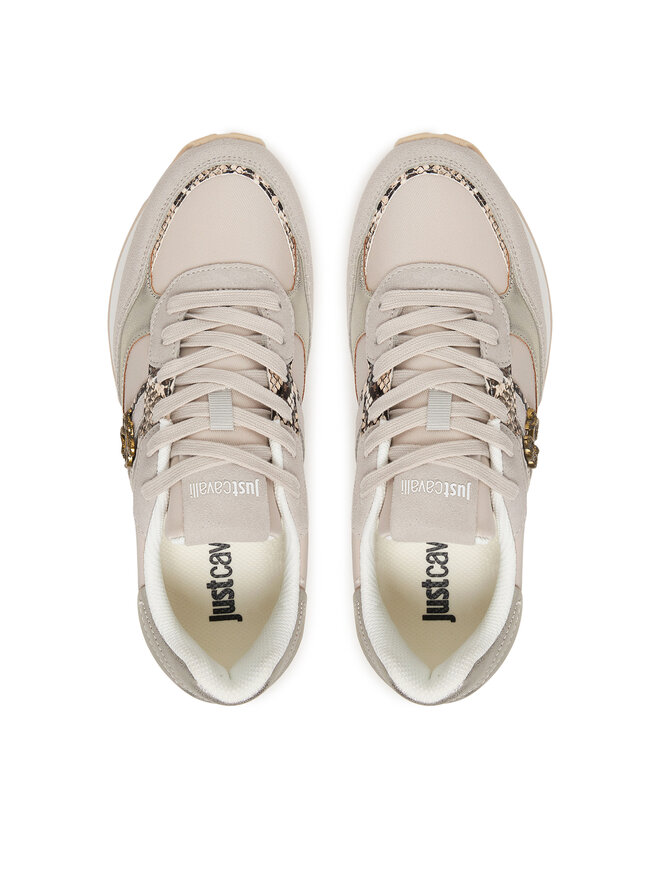 Just Cavalli Снікерcи Just Cavalli 80RA3SJ2 ZSE68 Бежевий