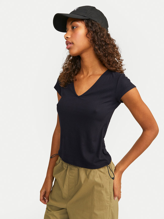 JJXX JJXX Póló Hayden 12249361 Fekete Slim Fit