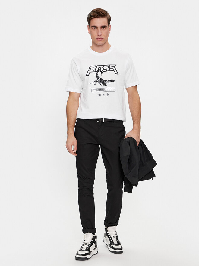 BOSS Boss Футболка Tescorpion 50510648 Білий Regular Fit