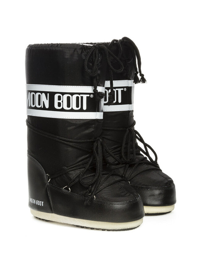 Moon Boot Μπότες Χιονιού Moon Boot Nylon 14004400 001 Μαύρο