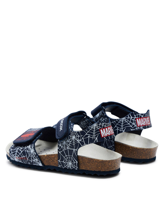 Geox Sandale Geox J Ghita Boy J458LE 0006A C0735 S Tamnoplava