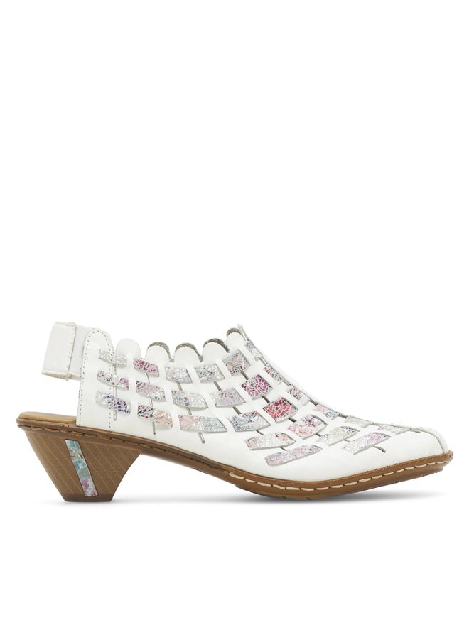 Rieker Sandale Rieker 46778-80 Alb