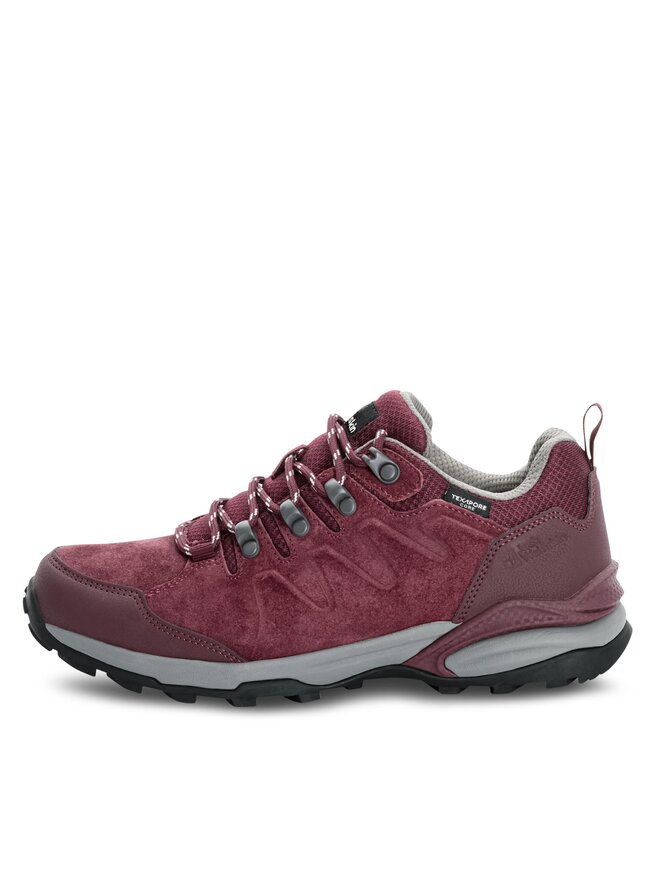 Jack Wolfskin Трекінгові черевики Jack Wolfskin Refugio Texapore Low W 4050821 Рожевий