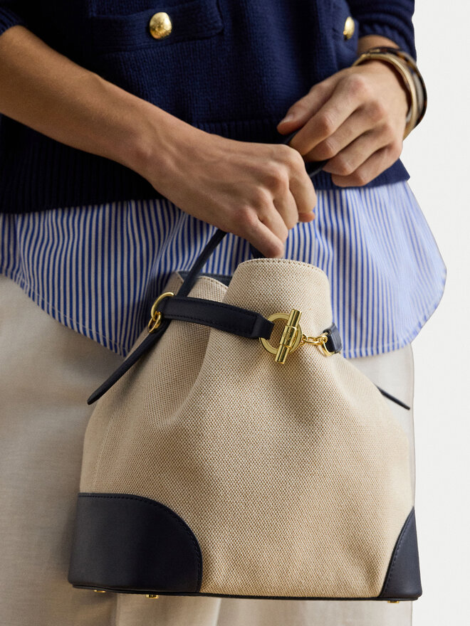 LAUREN RALPH LAUREN Handtasche LAUREN RALPH LAUREN 431P04294004 Beige