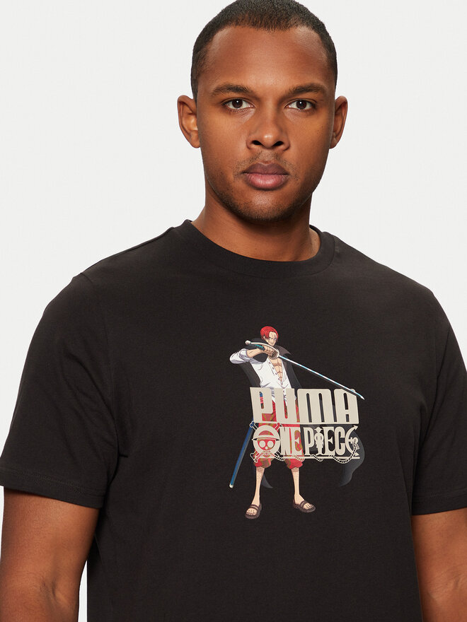 Puma Puma T-Shirt One Piece 624665 Μαύρο Regular Fit