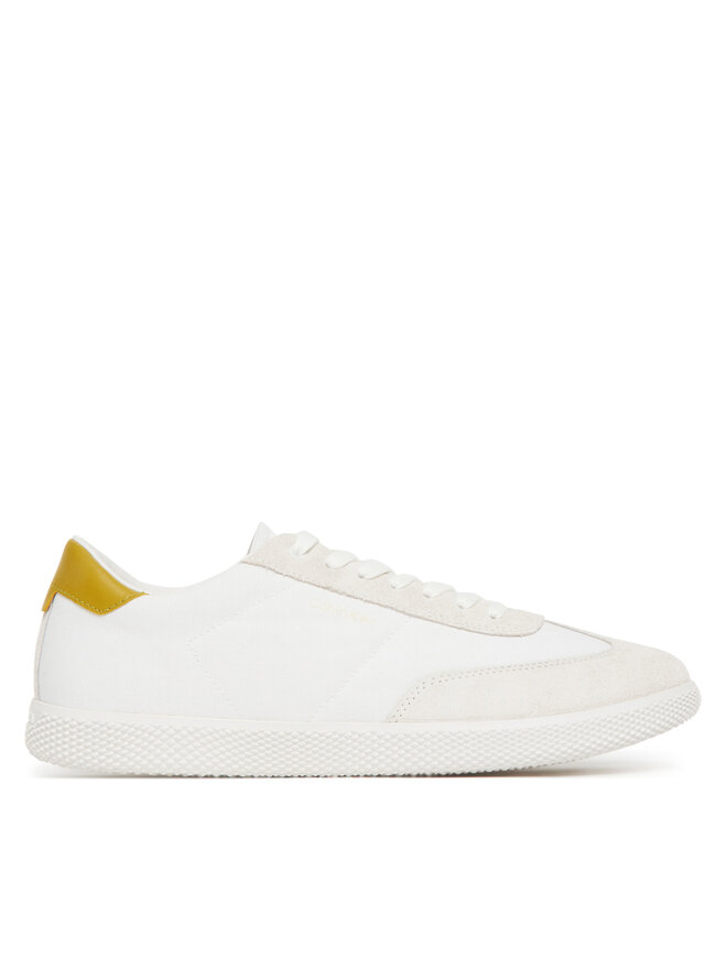 Calvin Klein Sportcipők Calvin Klein Low Top Lace Up Cv Mix HM0HM01724 Fehér