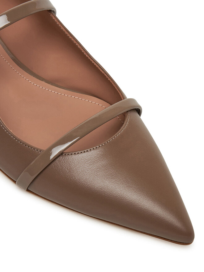 MALONE SOULIERS Чехли MALONE SOULIERS Maureen Flat 328 Кафяв