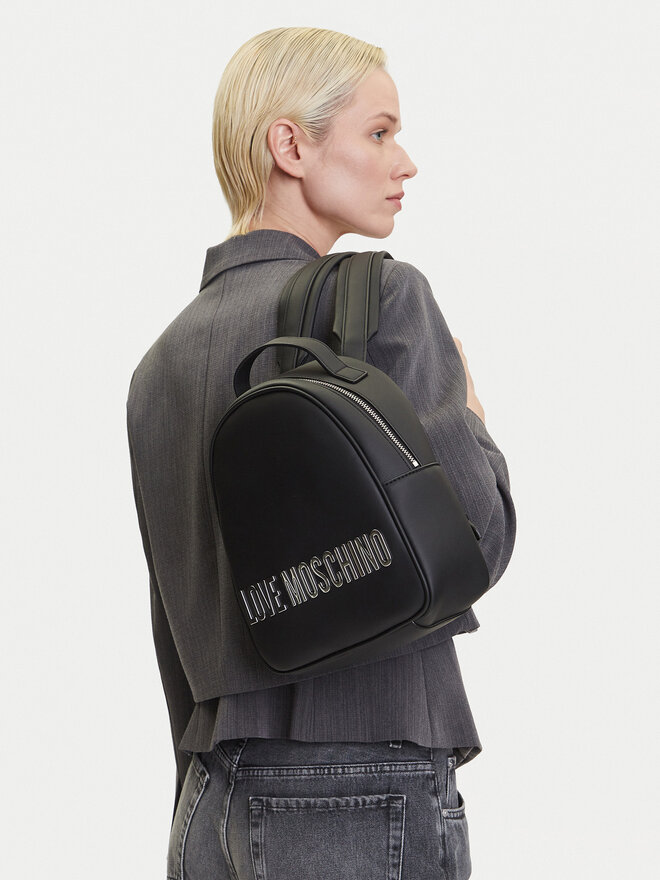 LOVE MOSCHINO Batoh LOVE MOSCHINO JC4197PP1MKD000B Černá