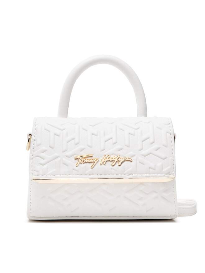 Handtasche Tommy Hilfiger Tommy Modern Mini Bar Bag Mono WeiB eschuhe