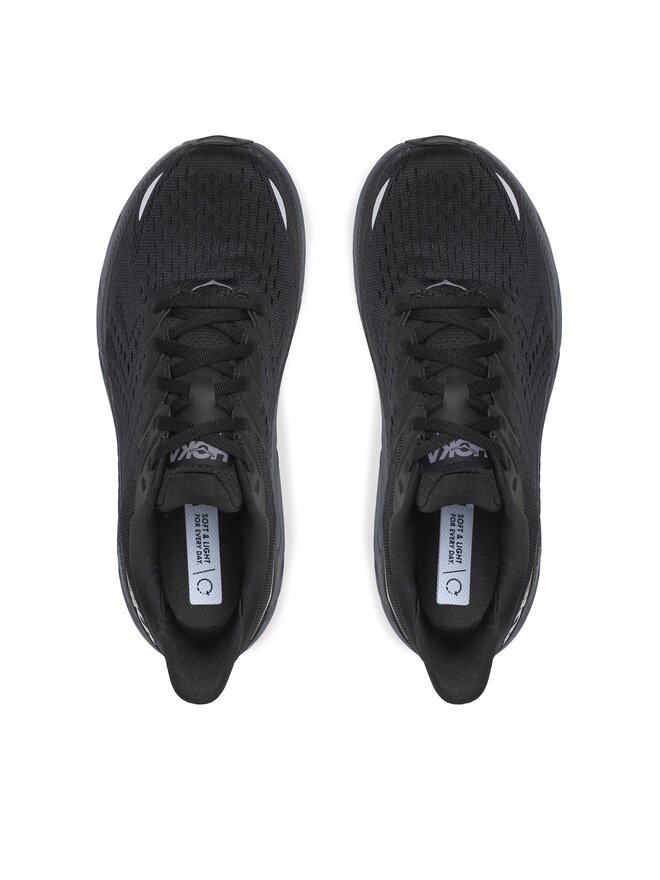 Взуття для бігу Hoka Clifton 8 1121374-BBLC Чорний | evzuttya.com.ua