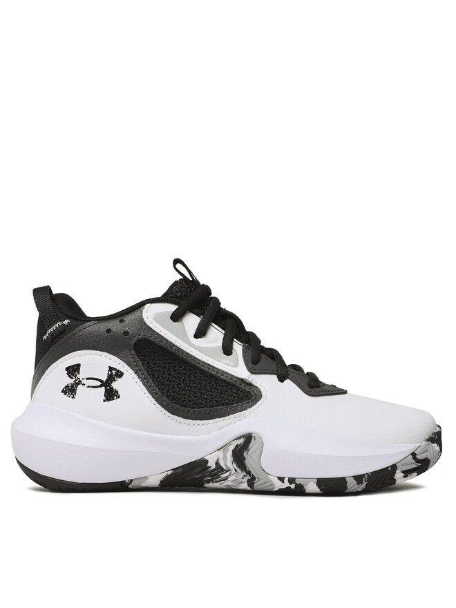 Under Armour Basketbalové boty Under Armour Ua Gs Lockdown 6 3025617-101 Bílá