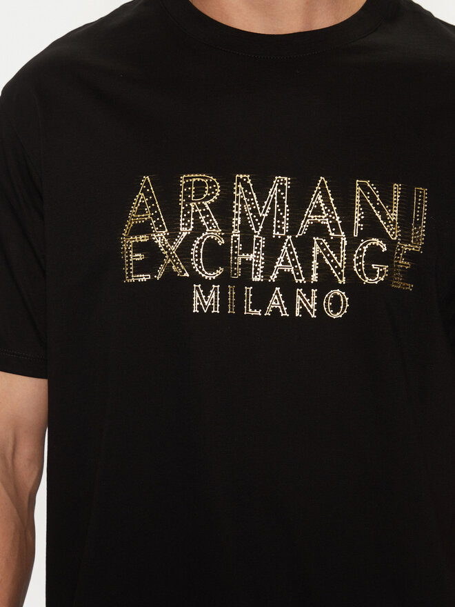 Armani Exchange Armani Exchange Póló XM000326 AF10364 UC001 Fekete Regular Fit
