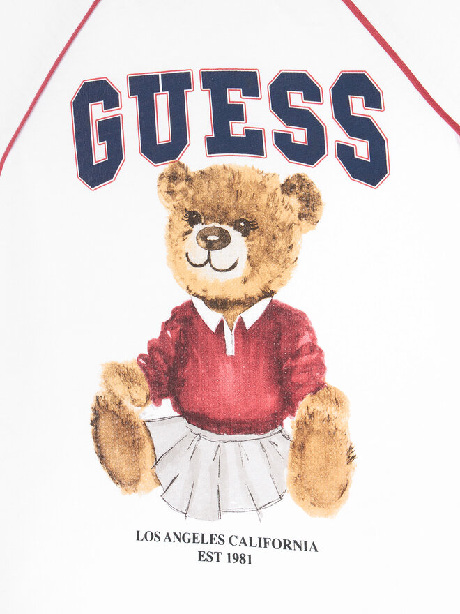 Guess Guess Camiseta J5YI21 K8HM4 Blanco Regular Fit