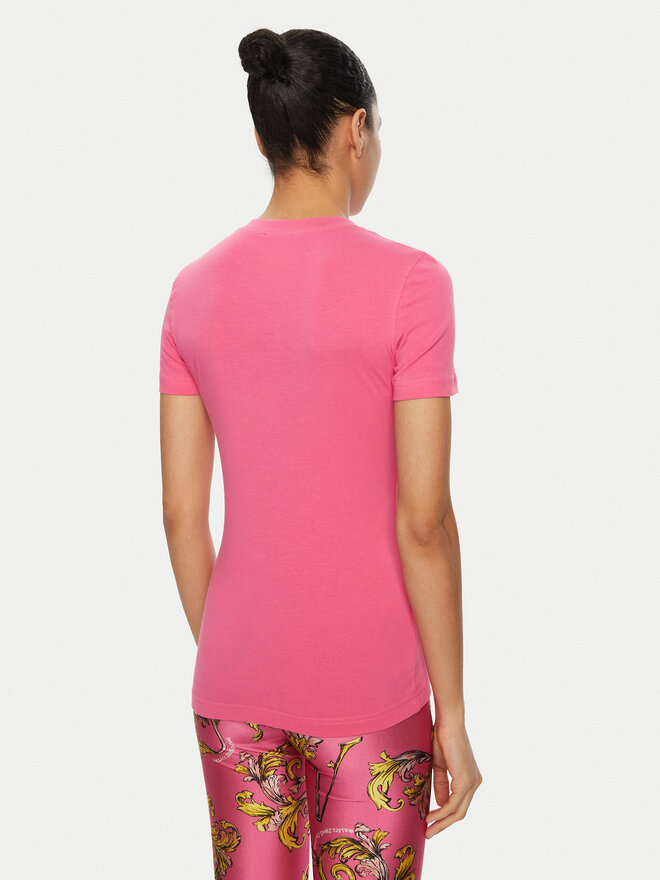 Versace Jeans Couture Versace Jeans Couture Camiseta 78HAHT00 Rosa Regular Fit