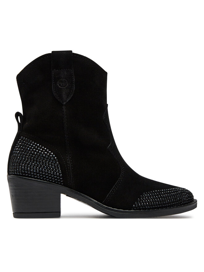 Tamaris Cizme și botine cowboy Tamaris 1-25703-42 Negru