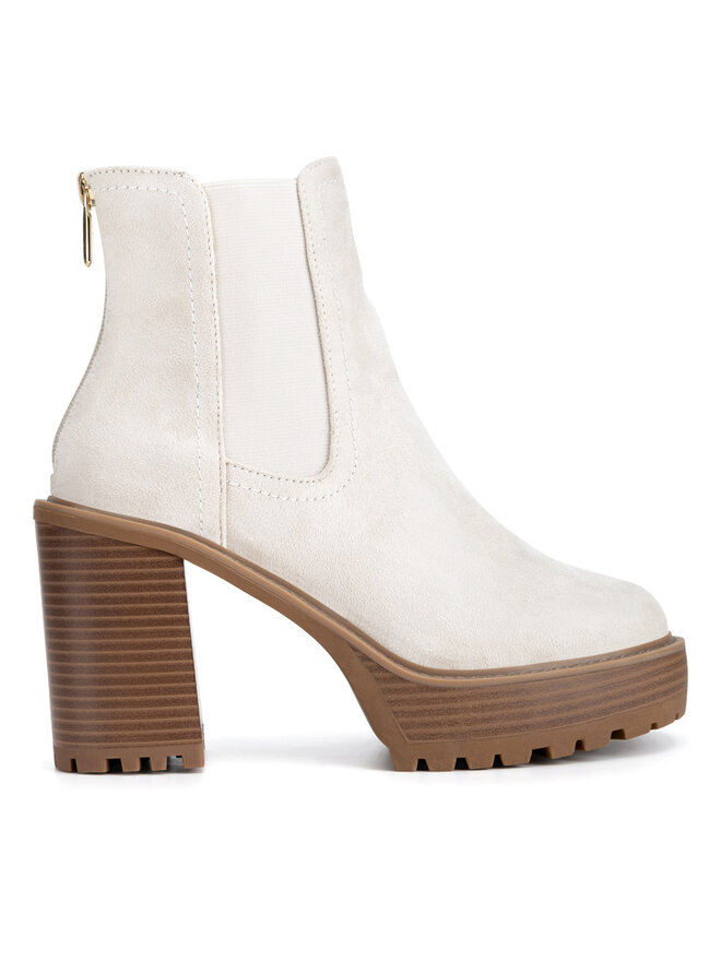 Nine West Μποτάκια Nine West WFA3374-1 Εκρού