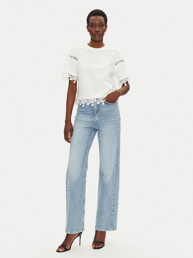 Morgan Morgan Camiseta 251-DFUTUR M Blanco Regular Fit