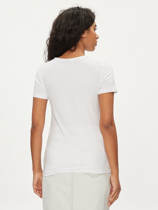 Pieces Pieces T-Shirt Irene 17082526 Weiß Slim Fit