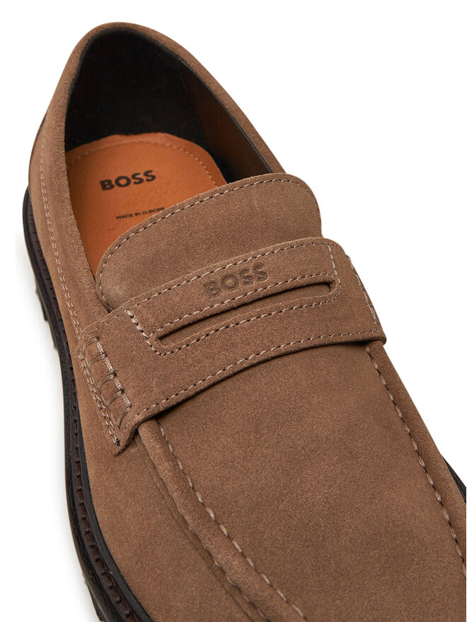 BOSS Мокасини Boss Julyo Loaf 50523080 Бежов
